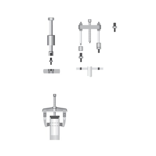 Spindle Pressure Pads, D 25- 64mm