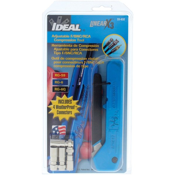 6 1/4 in Crimper RG-59, RG-6