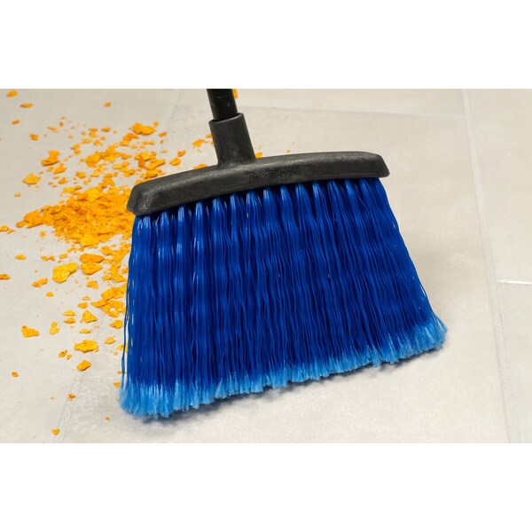 Duo-SweepÃÂ® Flagged Warehouse Broom with Handle, 7 in L Bristles, 48