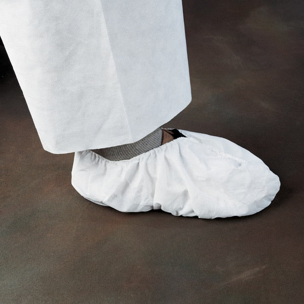 Breath Parti Protect Shoe Cover SergSeam FulElast WHT 300/Cs