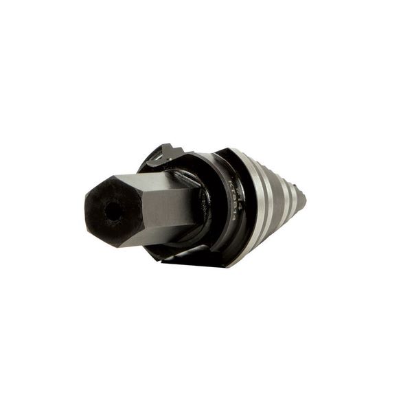 Step Drill Bit #14 Double-Fluted, 3/16 to 7/8-Inch