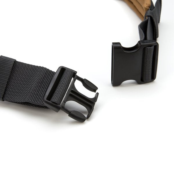 Gray/Tan Heavy Duty Material, High Impact Plastic (Buckle) 3