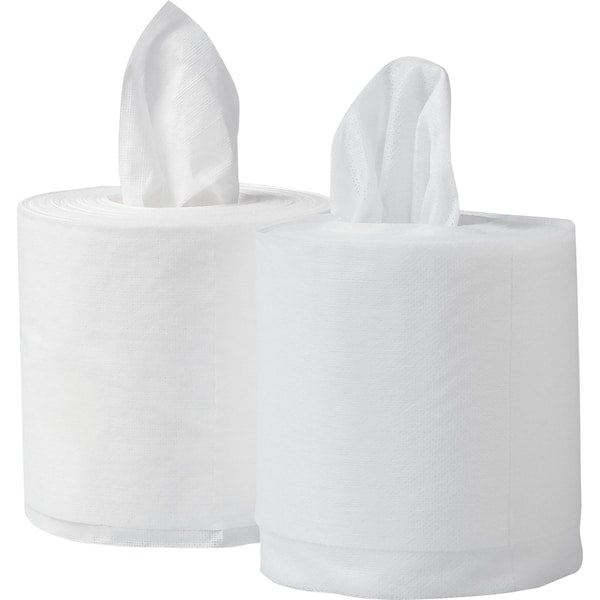 Dry Wipe Roll, White, Hydroknit, Wet Task for Solvents, 275 Wipes, 9 in x 15 in