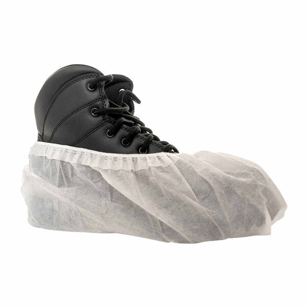 Shoe Cover, White, L, PK300
