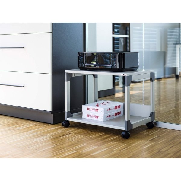 Multi-Functional 2 Shelf Trolley, Gray