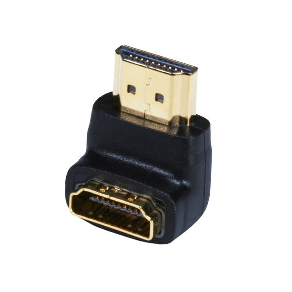 Port Saver, M HDMI to F HDMI, 90 Deg