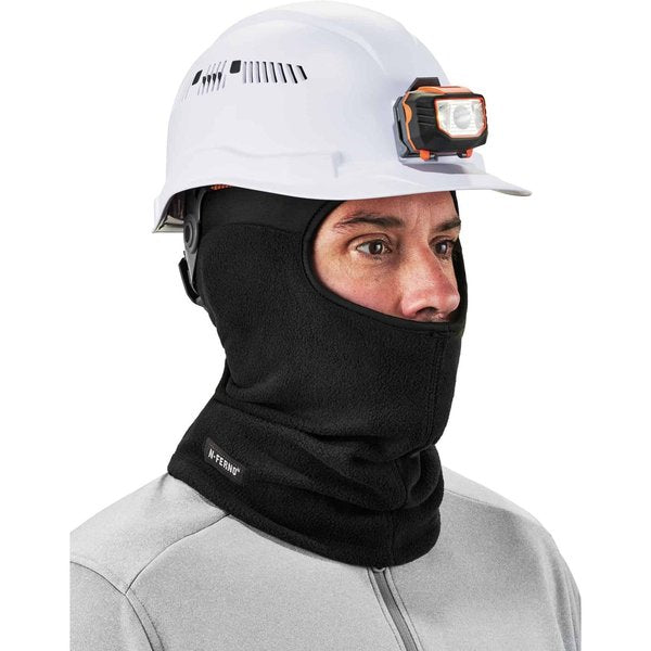 Balaclava, Black, Fleece/Spandex, Universal