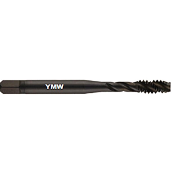 Spiral Flute Tap, M10X1.5, 4 Flutes, Oxide