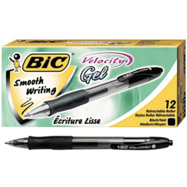 Pen, Gelocity, Rt, 0.7Mm, Bk, PK12