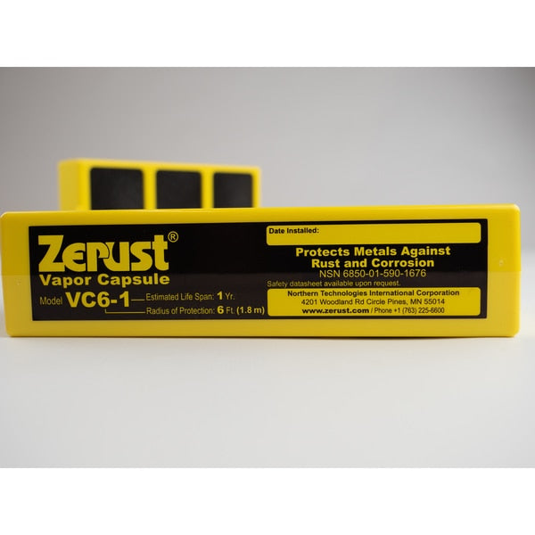 Zerust VC6-1 VCI Vapor Capsule, 4/C, PK4