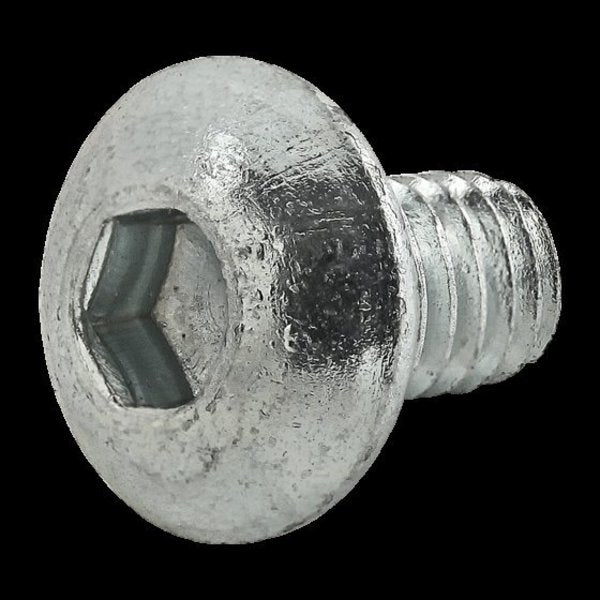 #12-24 Socket Head Cap Screw, Zinc Plated Steel, 9/25 in Length