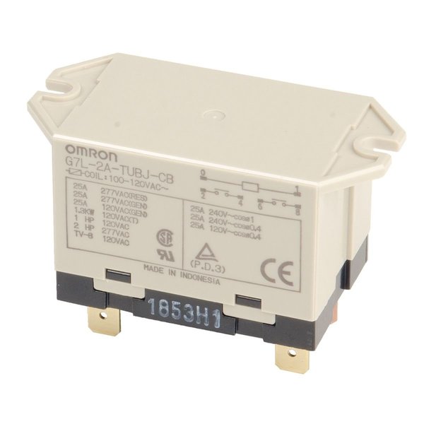 Relay, 120V Dpst