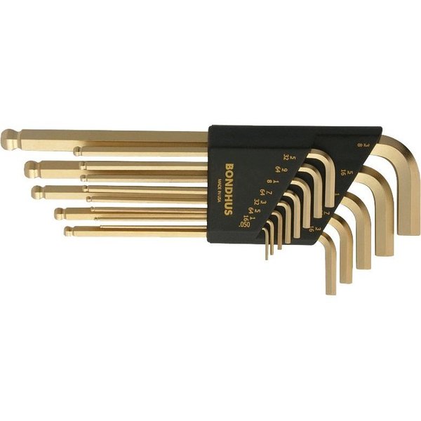 Metric L-Shape Ball Hex Key, 12 mm Tip Size