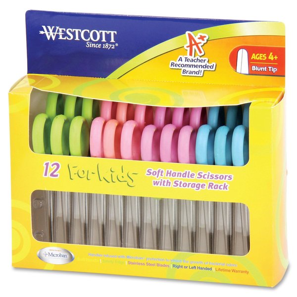Scissors, Teachers Bulk 12Pack - 14596 with Anti-Microbial