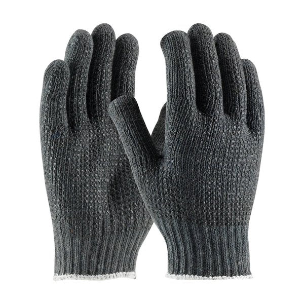 Pvc Coated Seamless Knit, Gray Color, PK12