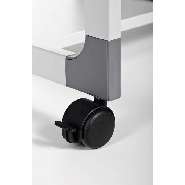 Multi-Functional 2 Shelf Trolley, Gray