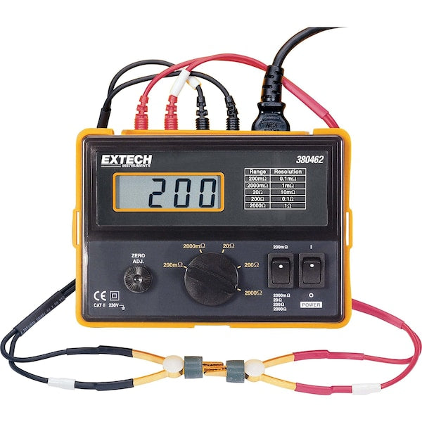 Milliohm Meter, 4-Wire, 220Vac