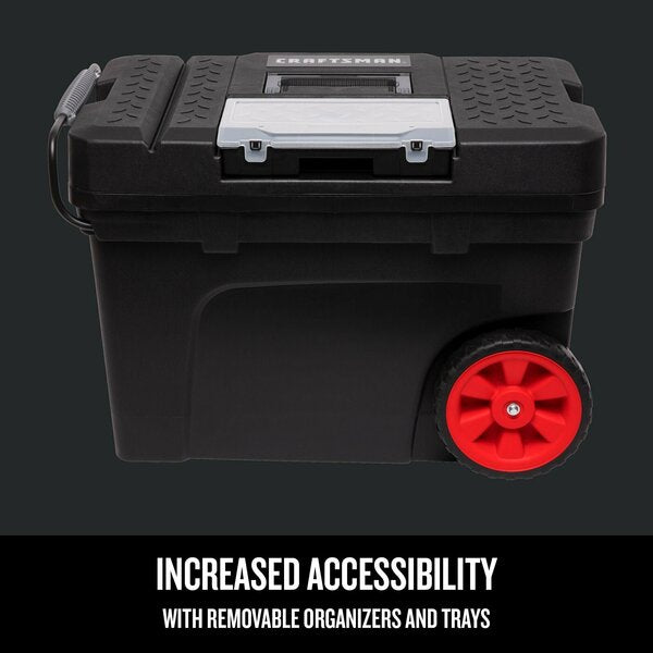 Storage, 17 gal Black Pro Mobile Tool Bo