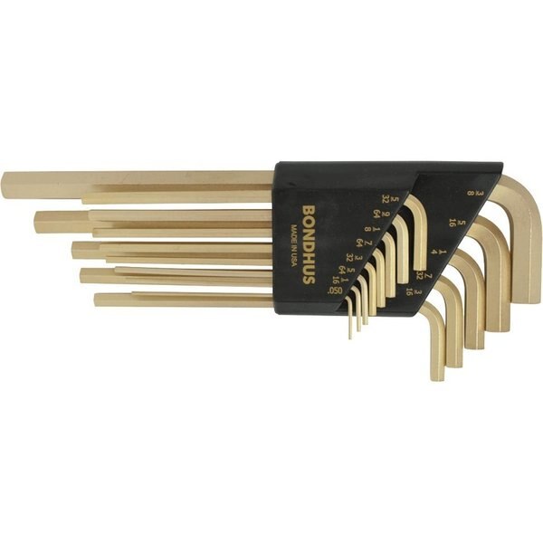 13 Piece SAE L-Shape Hex Key Set, 38137