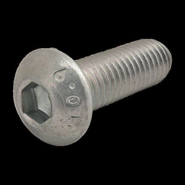 M8-1.25 Socket Head Cap Screw, Zinc Plated Steel, 25 mm Length