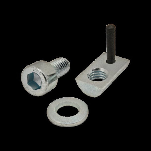 M6-1.00 Socket Head Cap Screw, Bright Zinc Plated Steel, 12 mm Length