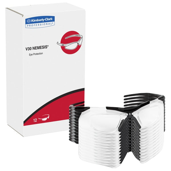 Safety Glasses, Wraparound Anti-Fog, Anti-Scratch