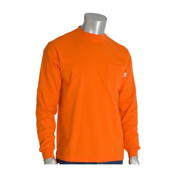 FR Long Sleeve T-Shirt, Orange, XL