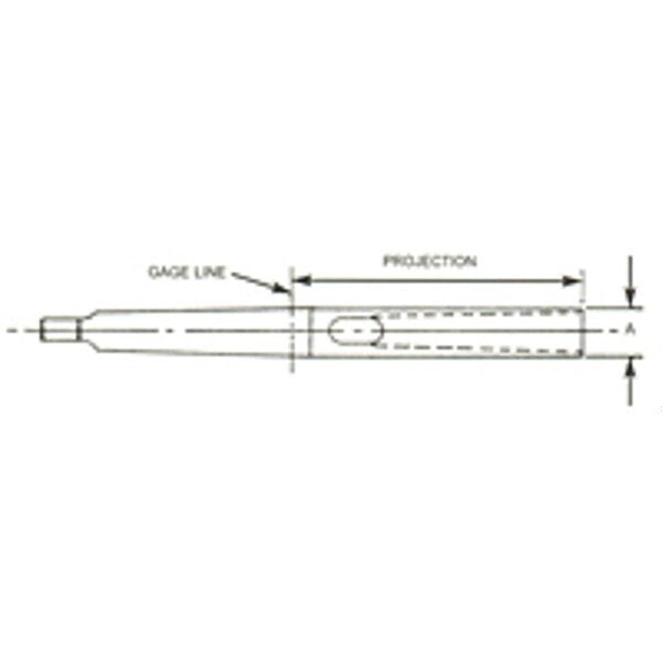 SS 3MTTAP DRIVER 1/4 PIPE TAP