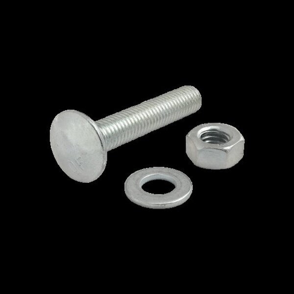 Metric T-Slot Stud, W, Hex Nut M8 X 40mm