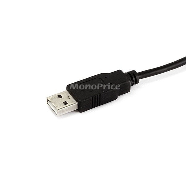USB 2.0 Cable, 10 ft.L, White