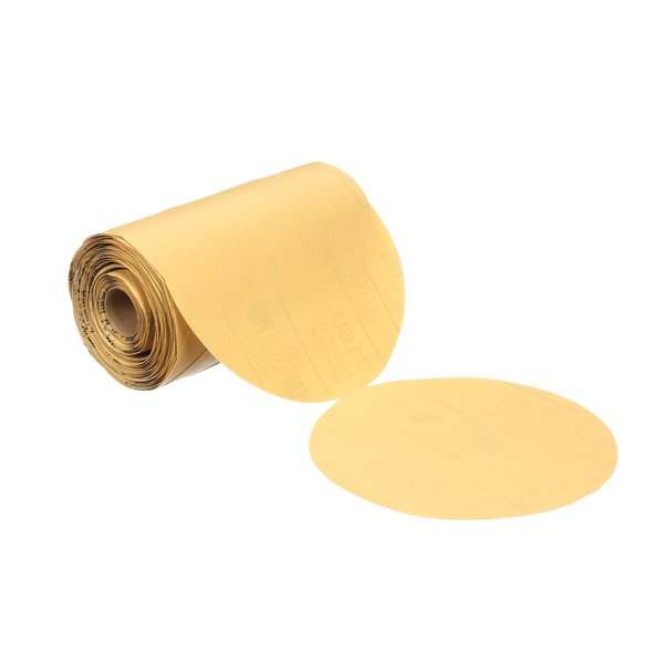 Gold Paper Disc Roll, 6