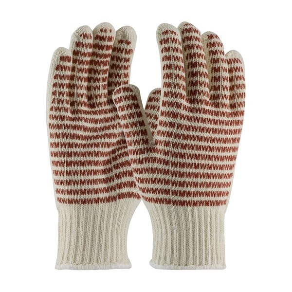 Nitrile Seamless Knit, Cotton Knit, PK12, Size: M