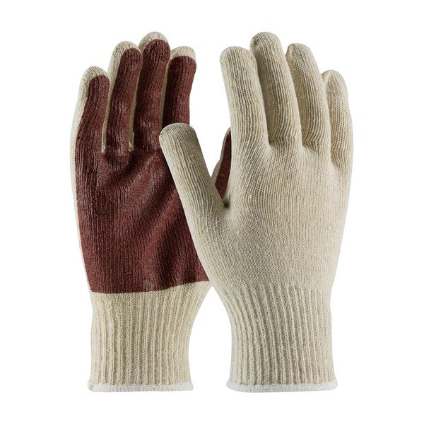 Nitrile Coated Gloves, Palm Coverage, Natural/Rust, XL, 12PK