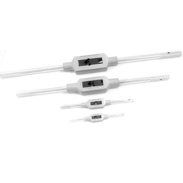 4 Piece #0 #1-1/2 #3 And #4 Adjustable Tap & Reamer Wrench Set
