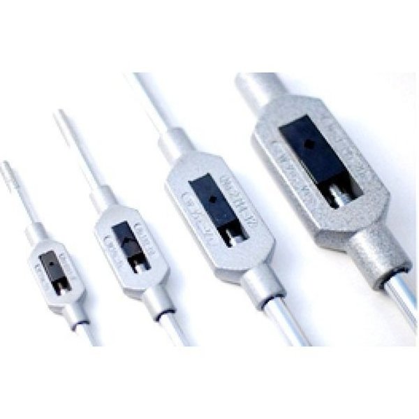 4 Piece #0 #1-1/2 #3 And #4 Adjustable Tap & Reamer Wrench Set