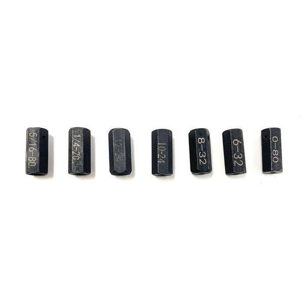 7 Piece Replacement Adapters For Mini E-Z Hand Tapper