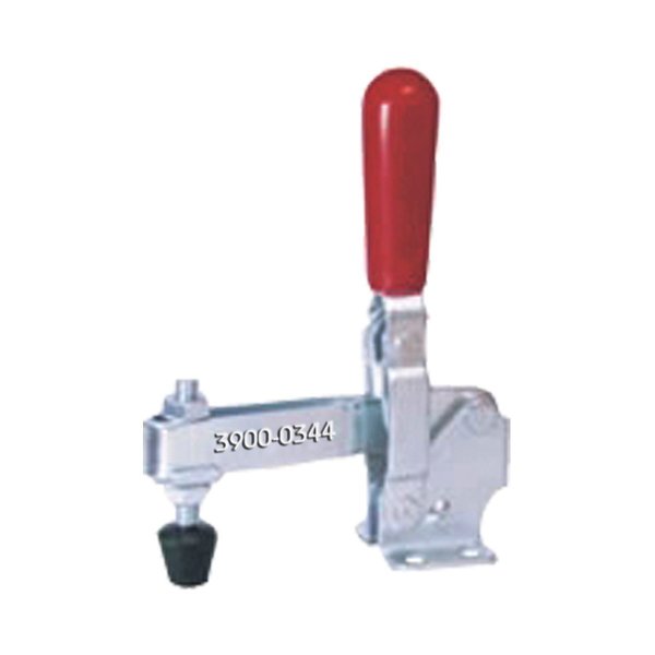 Vertical Flanged Base U-Bar Toggle Clamp - 500 lbs Holding Pressure