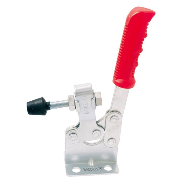 Horizontal Solid  U-Bar Flanged Base Toggle Clamp- 880 lbs Capacity