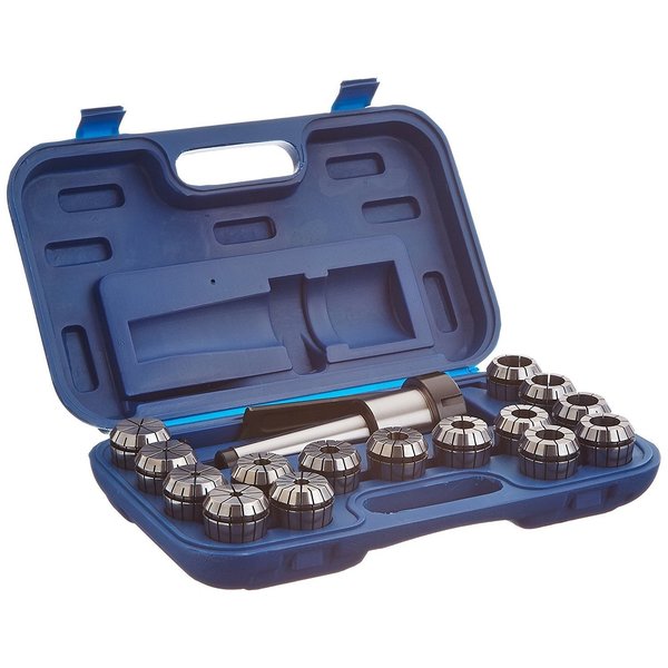 MT4 17 Piece ER-40 Spring Collet Chuck Set
