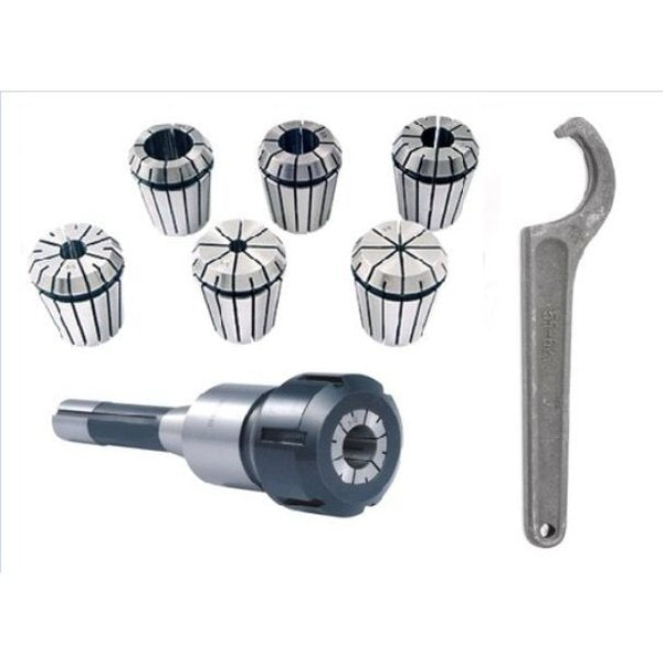 ER-32 R8 8 Piece Spring Collet Chuck Set