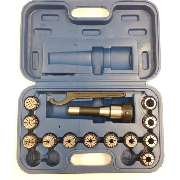 ER-32 R8 14 Piece Spring Collet Chuck Set