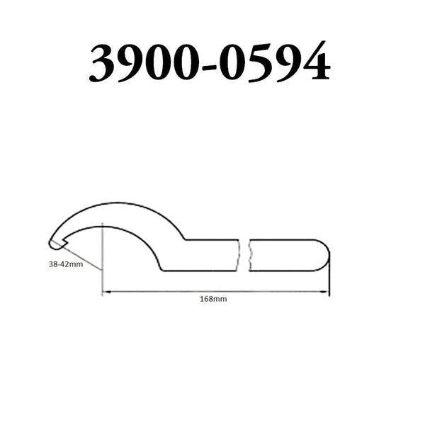38-42mm ER-25 Spanner Hook Wrench For ER Chuck Nut