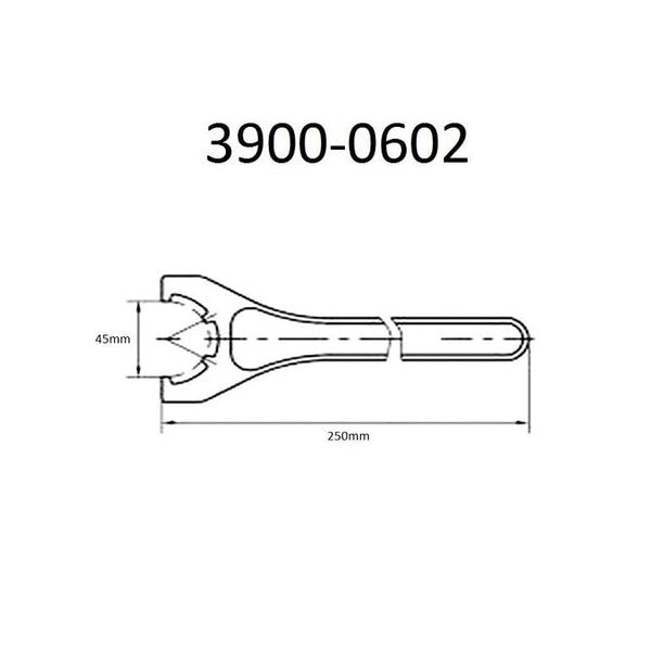 45mm ER-32 Slotted Wrench For ER Chuck Nuts