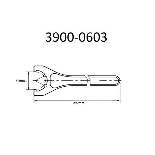 58mm ER-40 Slotted Wrench For ER Chuck Nuts