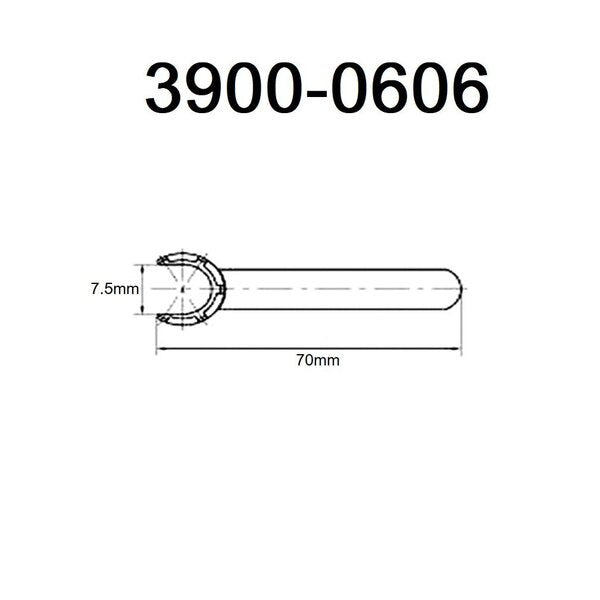 7.5mm ER-8 Castle Wrench For Mini ER Chuck Nut