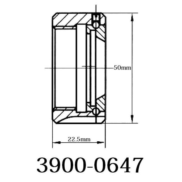 M40 X 1.5 Km Bearing Type ER-32 Collet Chuck Nut