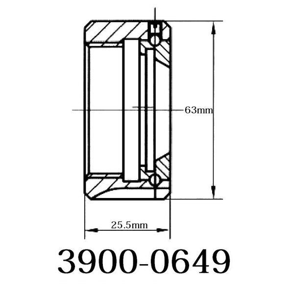 M50 X 1.5 Km Bearing Type ER-40 Collet Chuck Nut