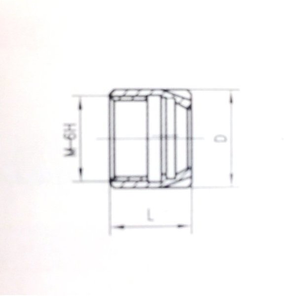 M24 X 1 ER-20 Mini Collet Chuck Nut