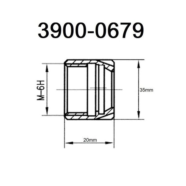 M30 X 1 ER-25 Mini Collet Chuck Nut