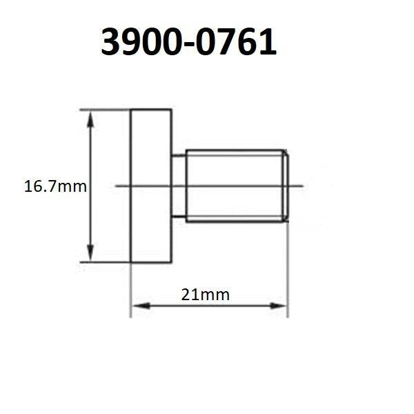 1/4-28 Arbor Screw For 1/2